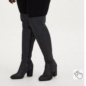 Torrid Thigh High Heeled Boots